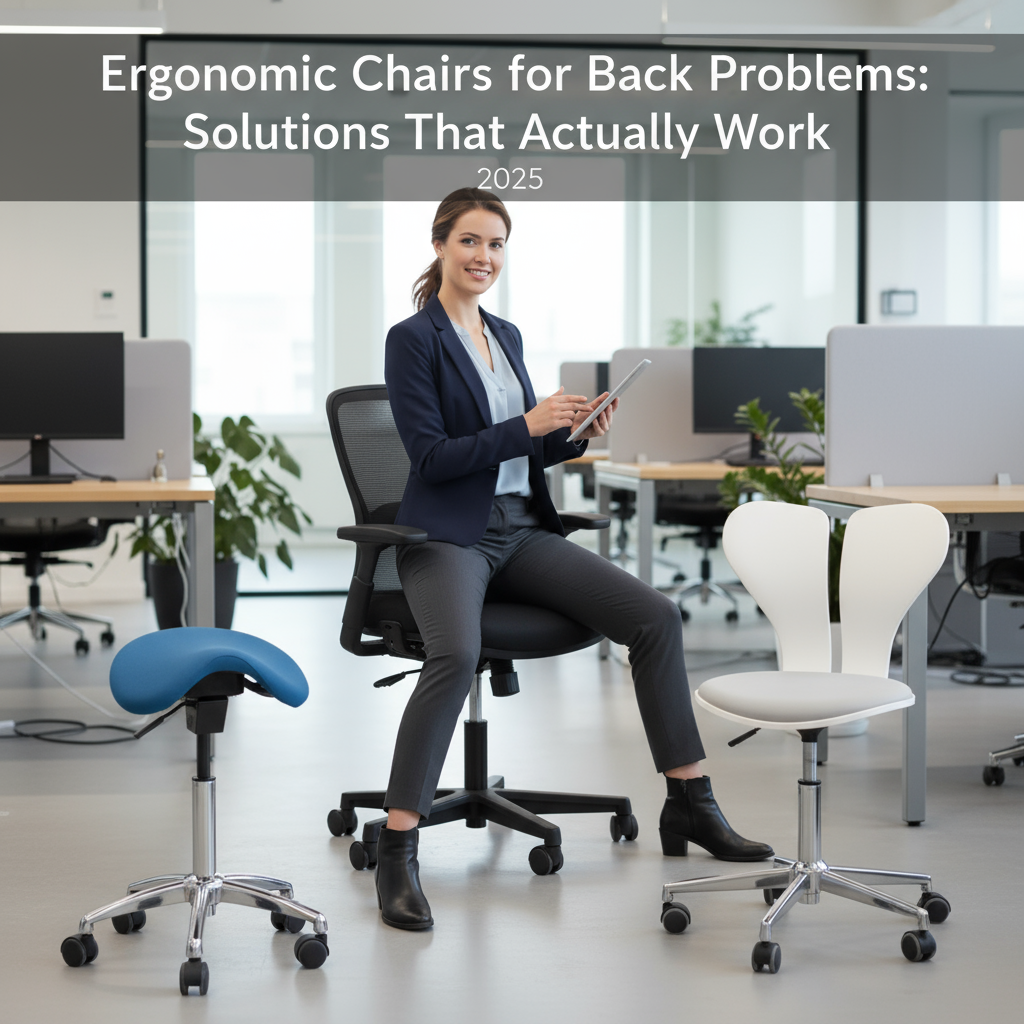 Ergonomic Chairs for Back Problems: Solutions That Actually Work (2025)