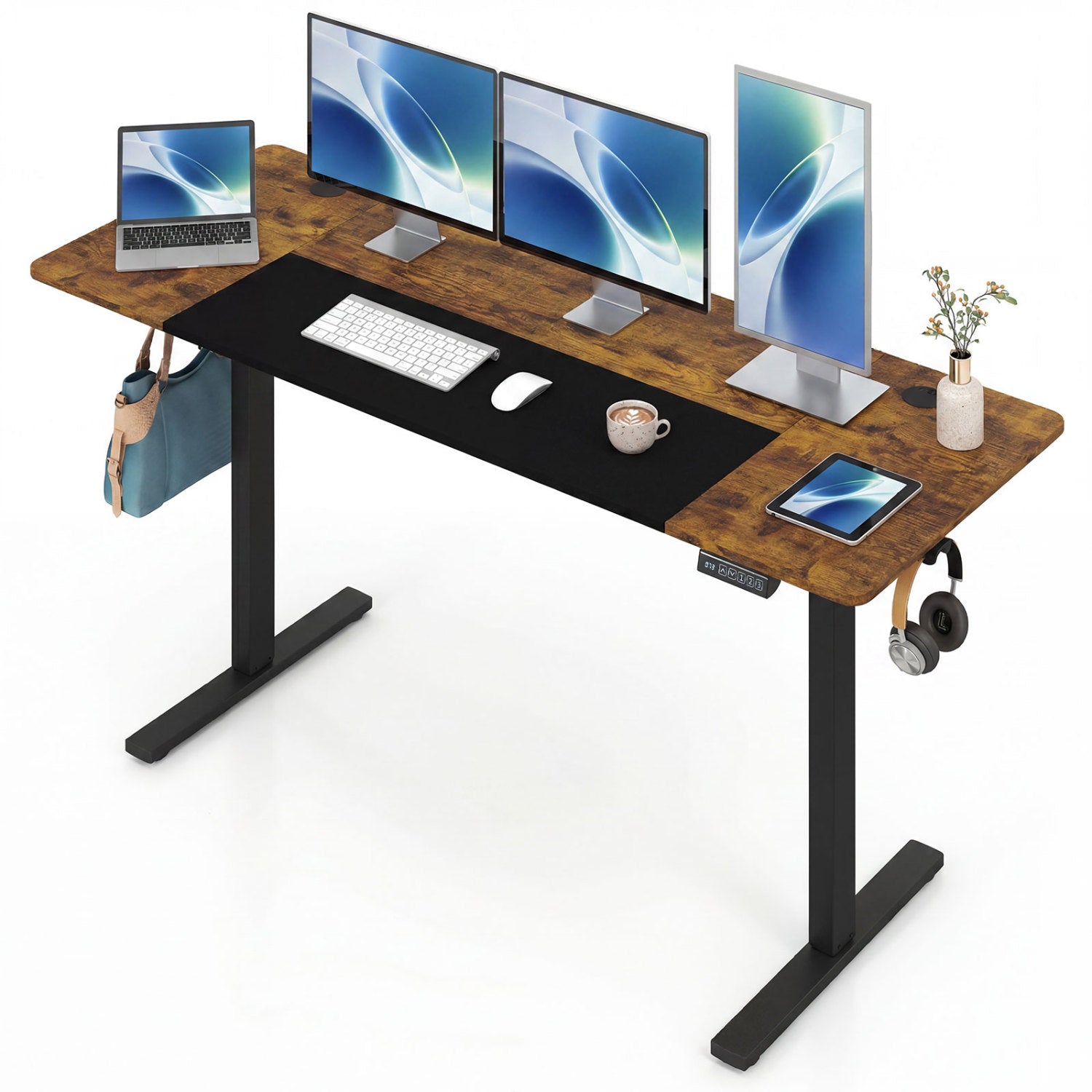 Electric Standing Desk 63x24 Inch with Memory Presets