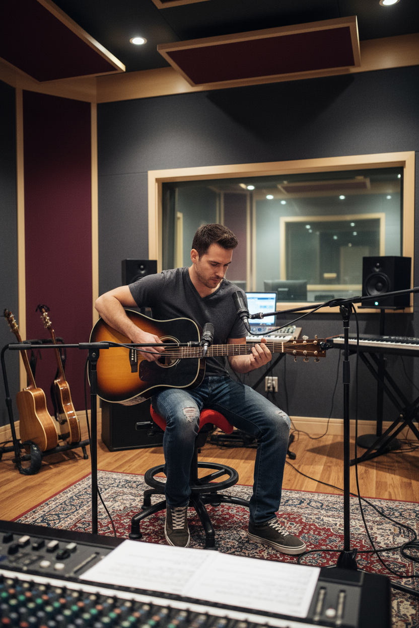 Performer Stealth Chair Series Studio Stool With Backrest