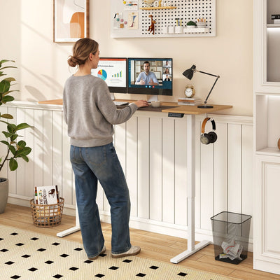 Electric Standing Desk 63x24 Inch with Memory Presets