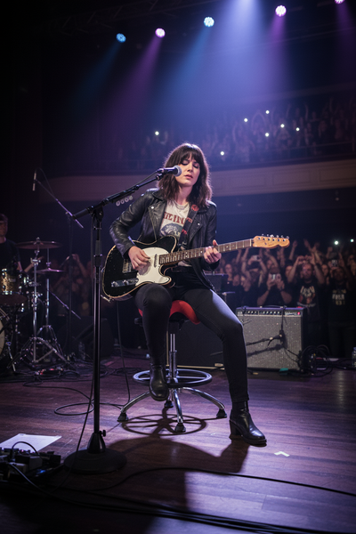 Performer Stealth Chair Series Studio Stool With Backrest