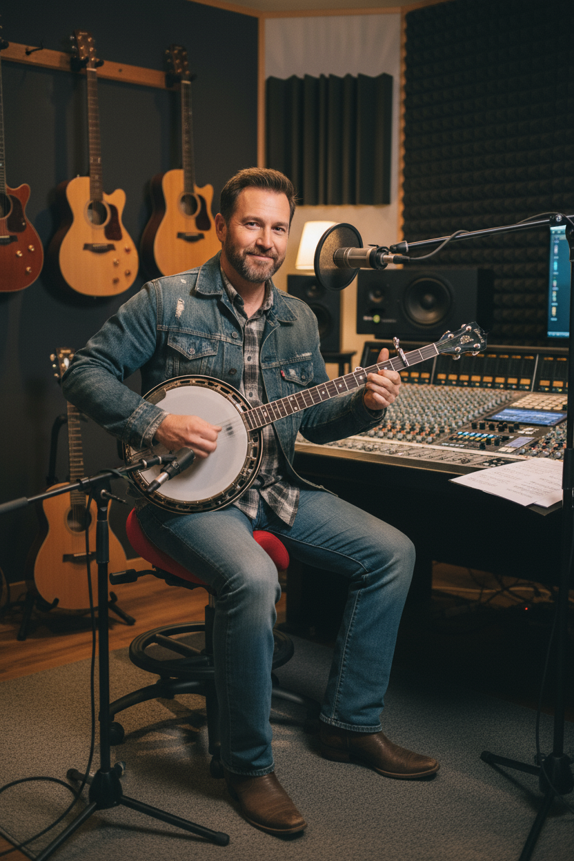 Performer Stealth Chair Series Studio Stool With Backrest