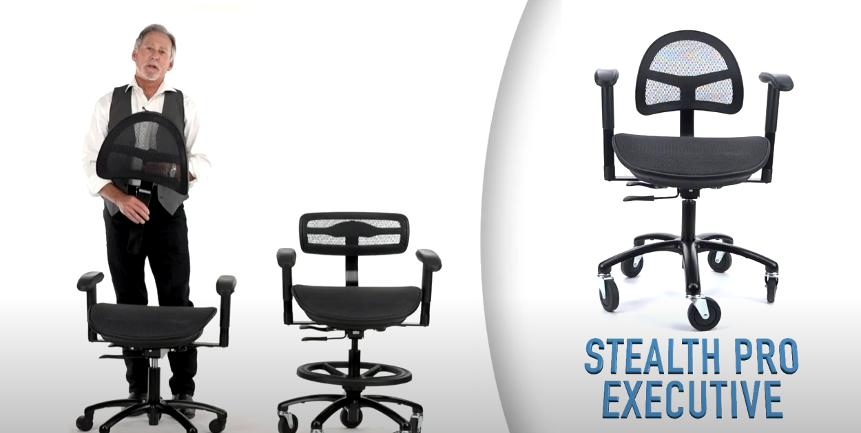  Stealth Pro Executive Audio Engineer Chair - Stealth Chairs