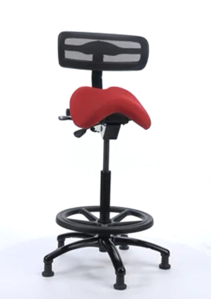 PERFORMER  STUDIO STOOL WITH BACKREST